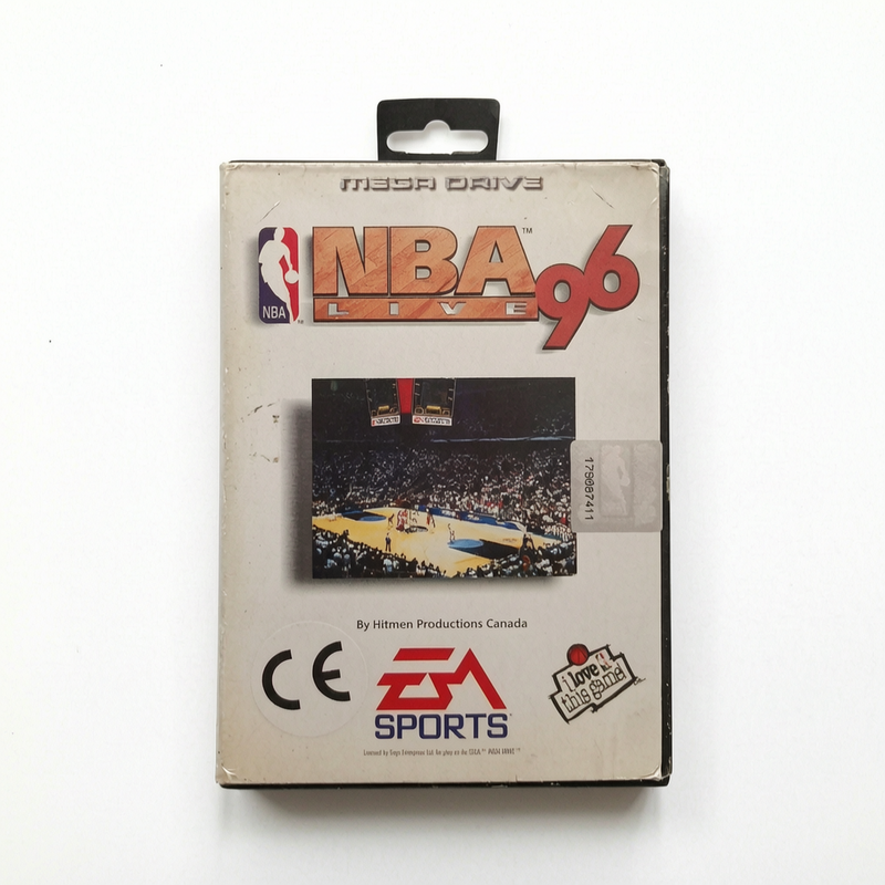 NBA 96 Sega Mega drive Version FRA