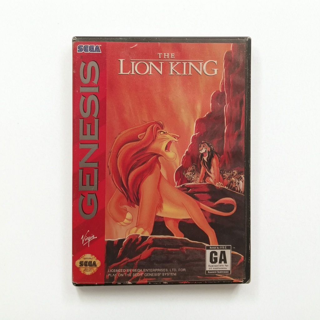 The Lion King Sega Mega Drive (Genesis) Version USA