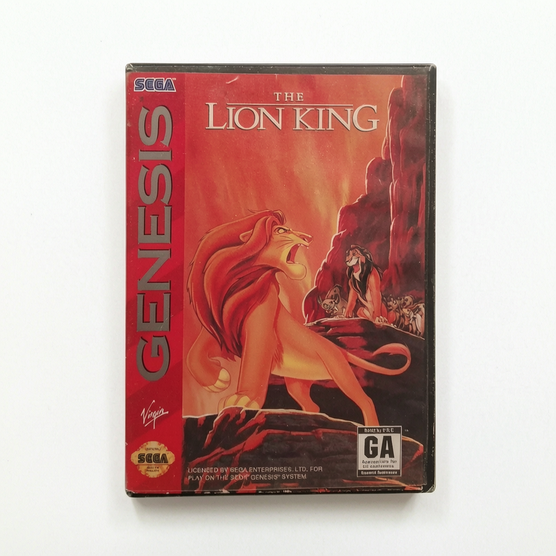 The Lion King Sega Mega Drive (Genesis) Version USA