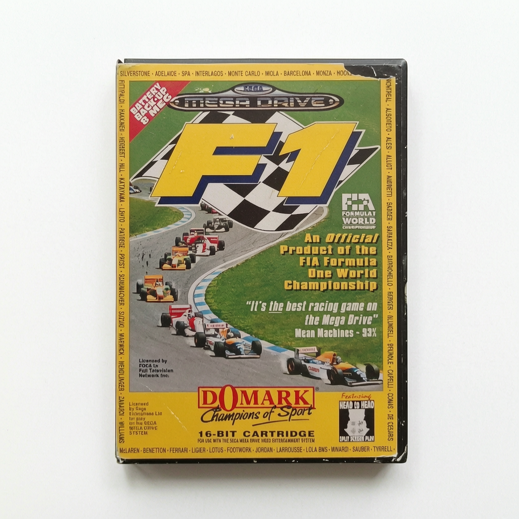 F1 Sega Mega Drive (Complet) FRA