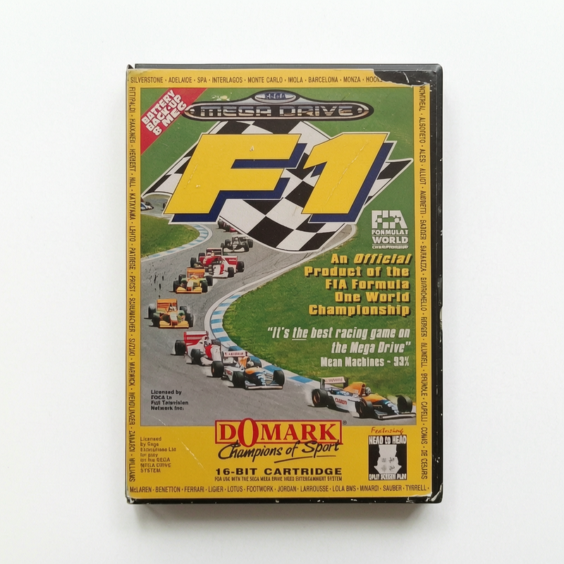 F1 Sega Mega Drive (Complet) FRA