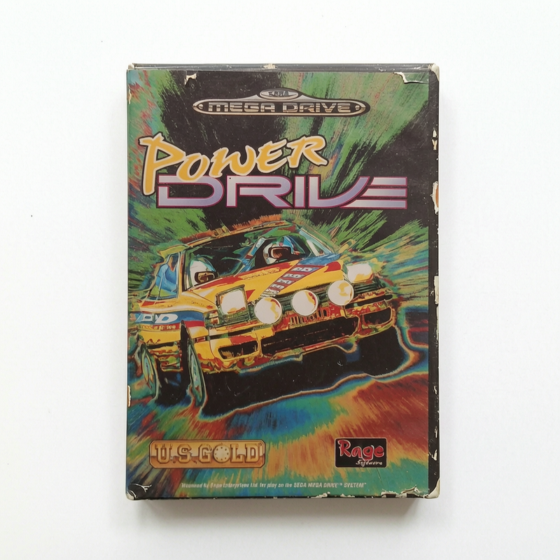 Power Drive Sega Mega Drive (Complet) FRA