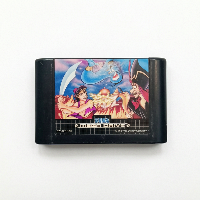 Aladdin Sega Mega Drive en Loose (seul) FRA