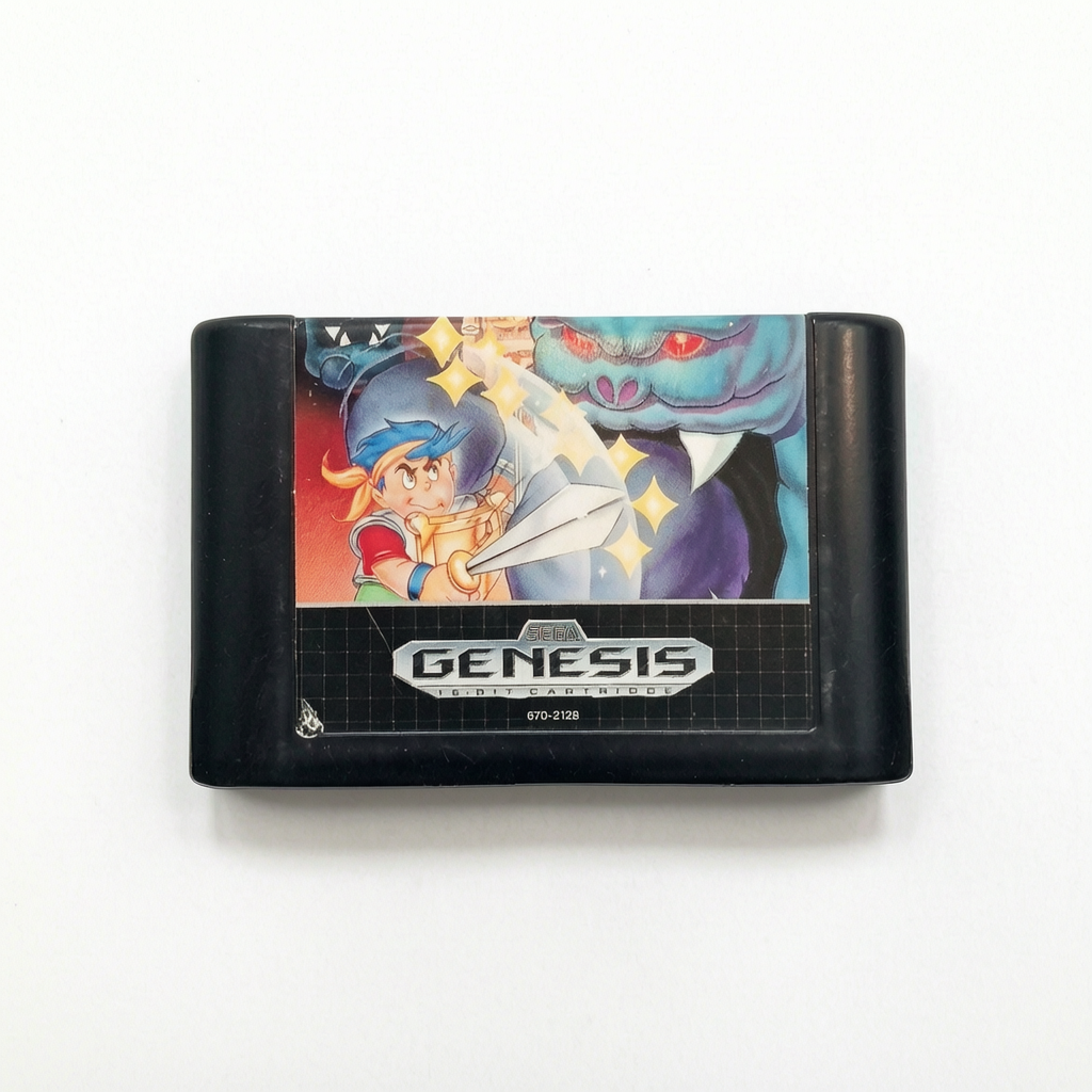 Wonder Boy In Monster World  Sega Mega Drive (Genesis) en Loose (seul) USA