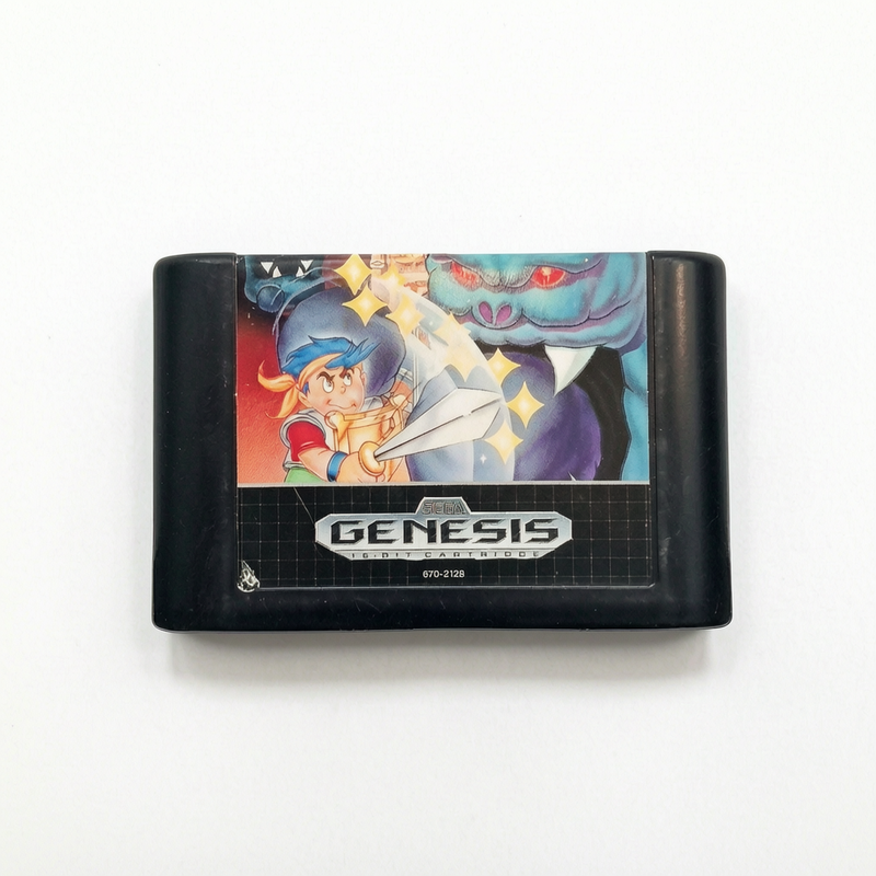 Wonder Boy In Monster World  Sega Mega Drive (Genesis) en Loose (seul) USA