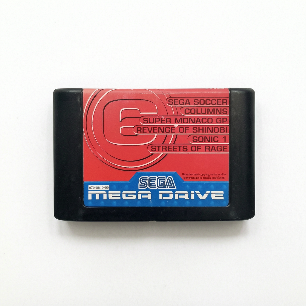 Mega Games 6 Sega Mega Drive en Loose (seul) FRA