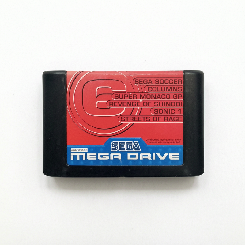 Mega Games 6 Sega Mega Drive en Loose (seul) FRA