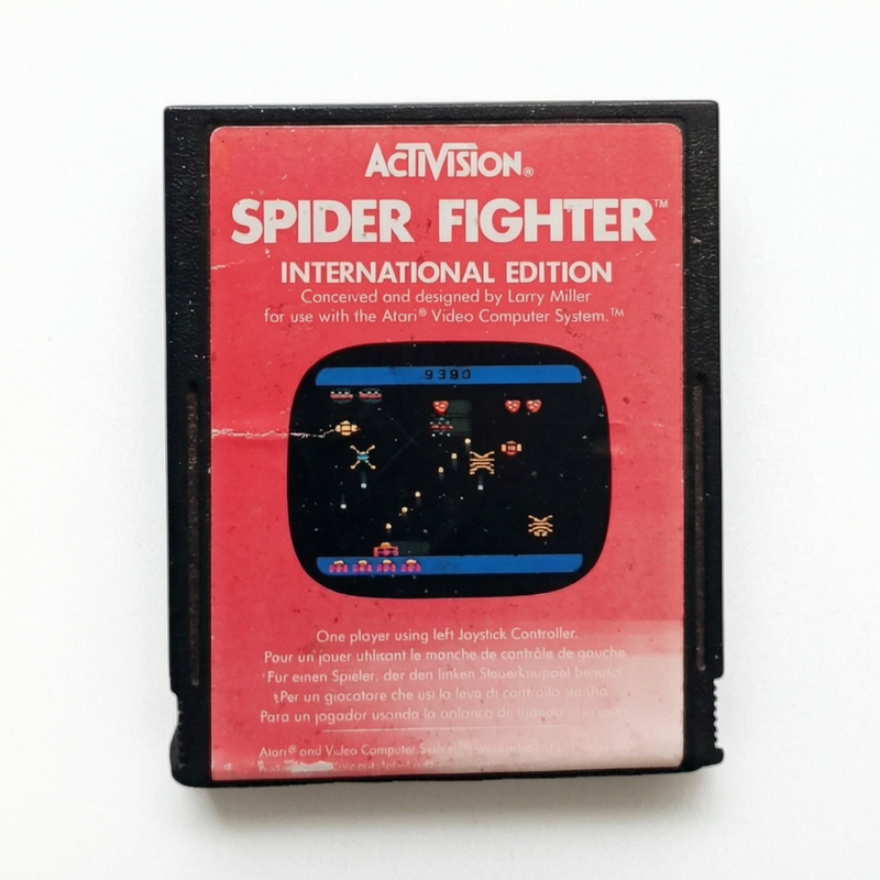 Spider Fighter Atari 2600 en Loose (seul) FRA