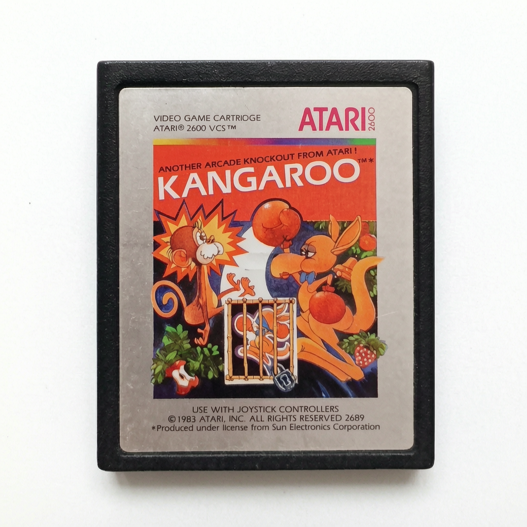 Kangaroo Atari 2600 en Loose (seul) FRA