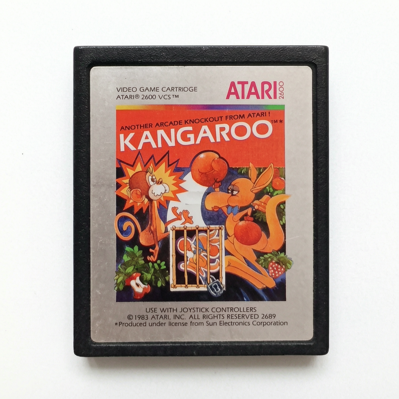 Kangaroo Atari 2600 en Loose (seul) FRA