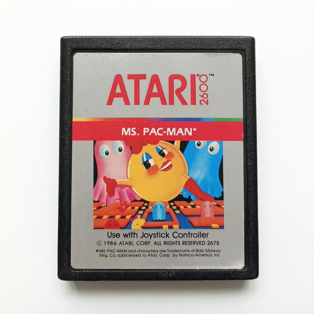 MS. Pac-Man Atari 2600 en Loose (seul) FRA