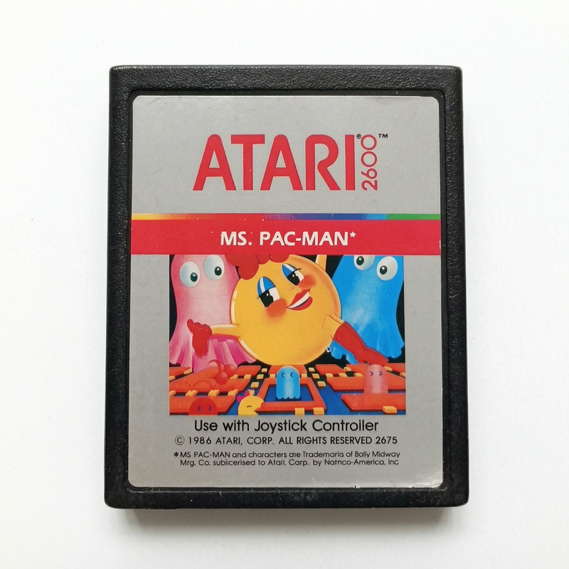 MS. Pac-Man Atari 2600 en Loose (seul) FRA