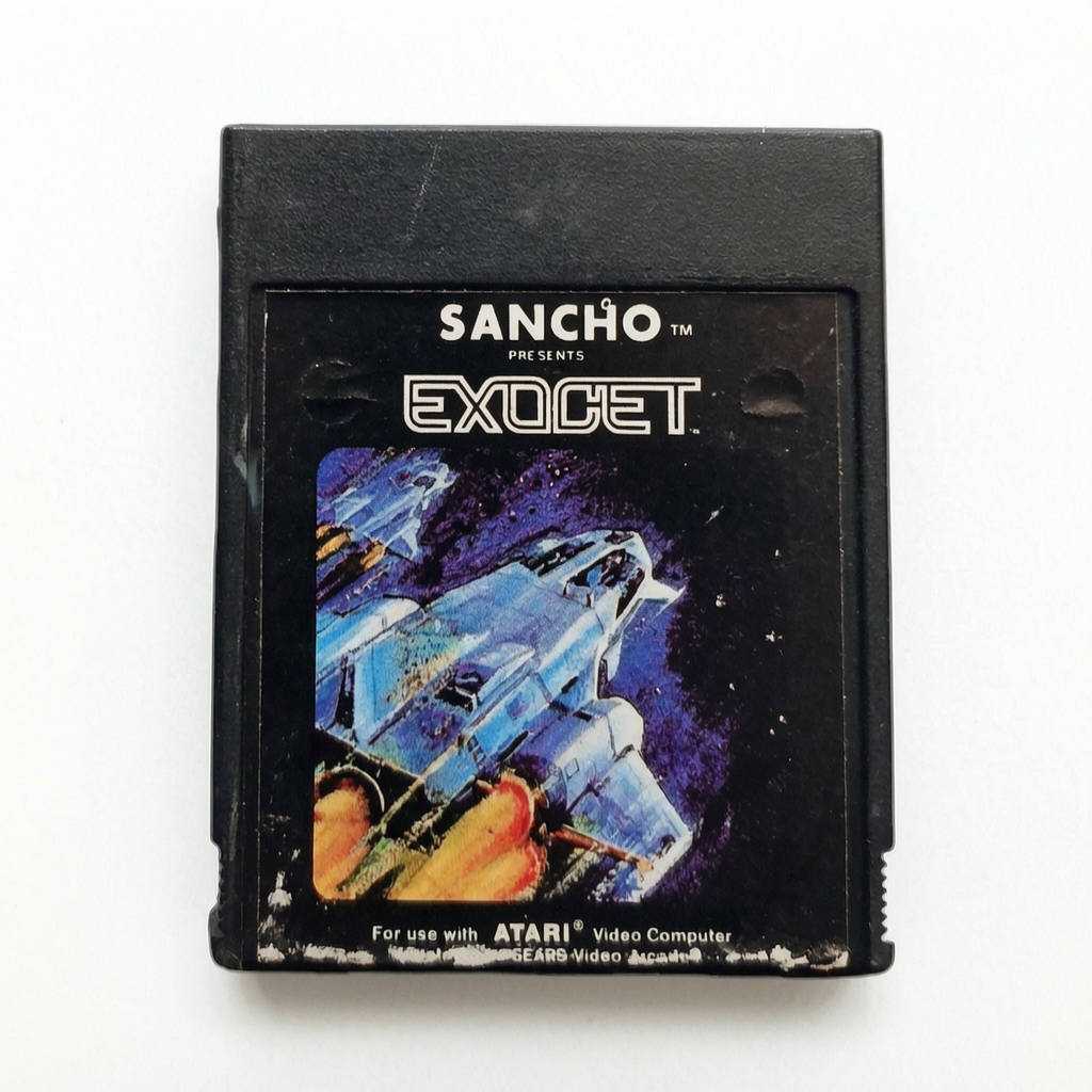 Exocet Atari 2600 en Loose (seul) FRA