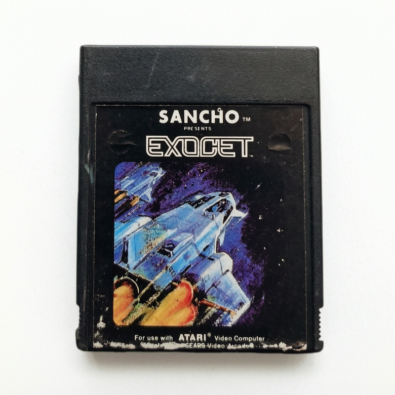 Exocet Atari 2600 en Loose (seul) FRA