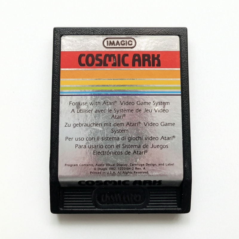 Cosmic Ark Atari 2600 en Loose (seul) FRA