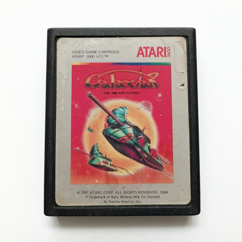 Galaxian Atari 2600 en Loose (seul) FRA