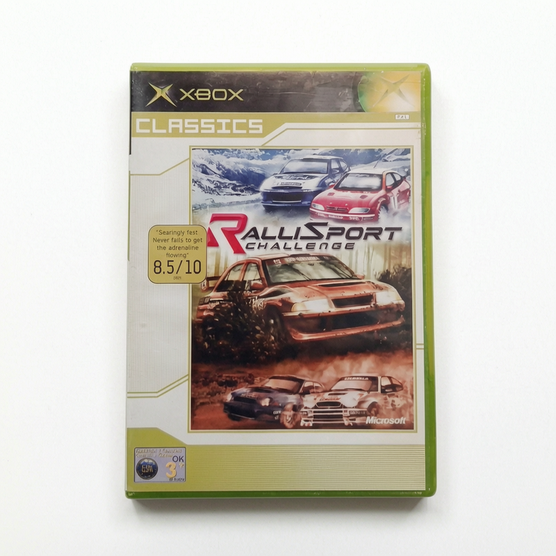 Ralli Sport Challenge Xbox Classics Complet UK Jouable n Français