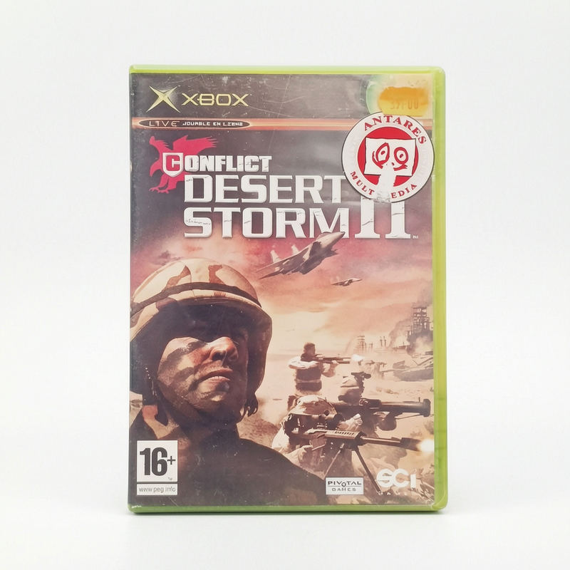 Conflict Desert Storm II Xbox Classics Complet FRA