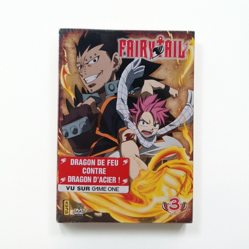 Fairy Tail Volume 3 DVD Collector Neuf Français