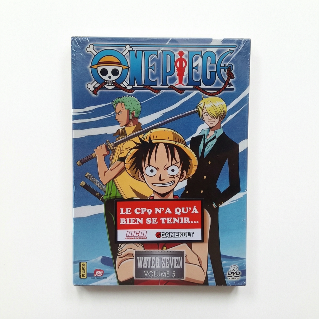 One Piece Water Seven Volume 5 DVD Collector Neuf Français