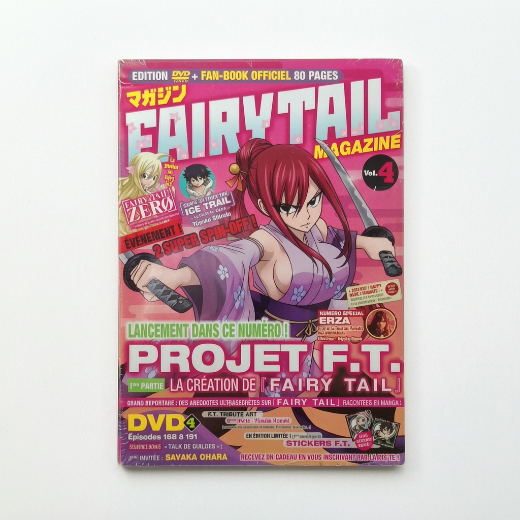 Fairy Tail : Volume 4 Projet F.T DVD Collector Neuf Français