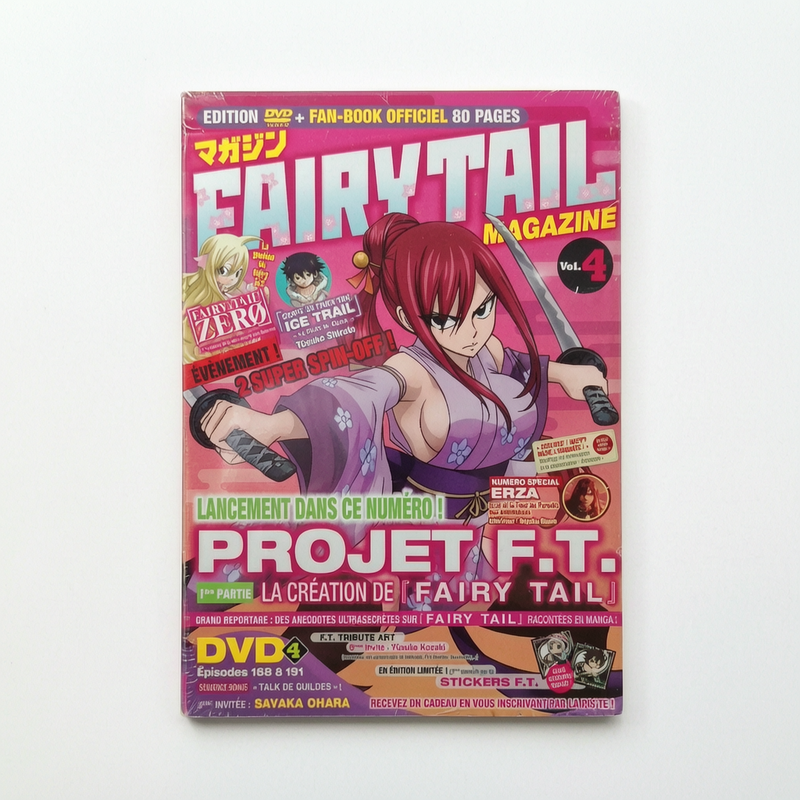 Fairy Tail : Volume 4 Projet F.T DVD Collector Neuf Français