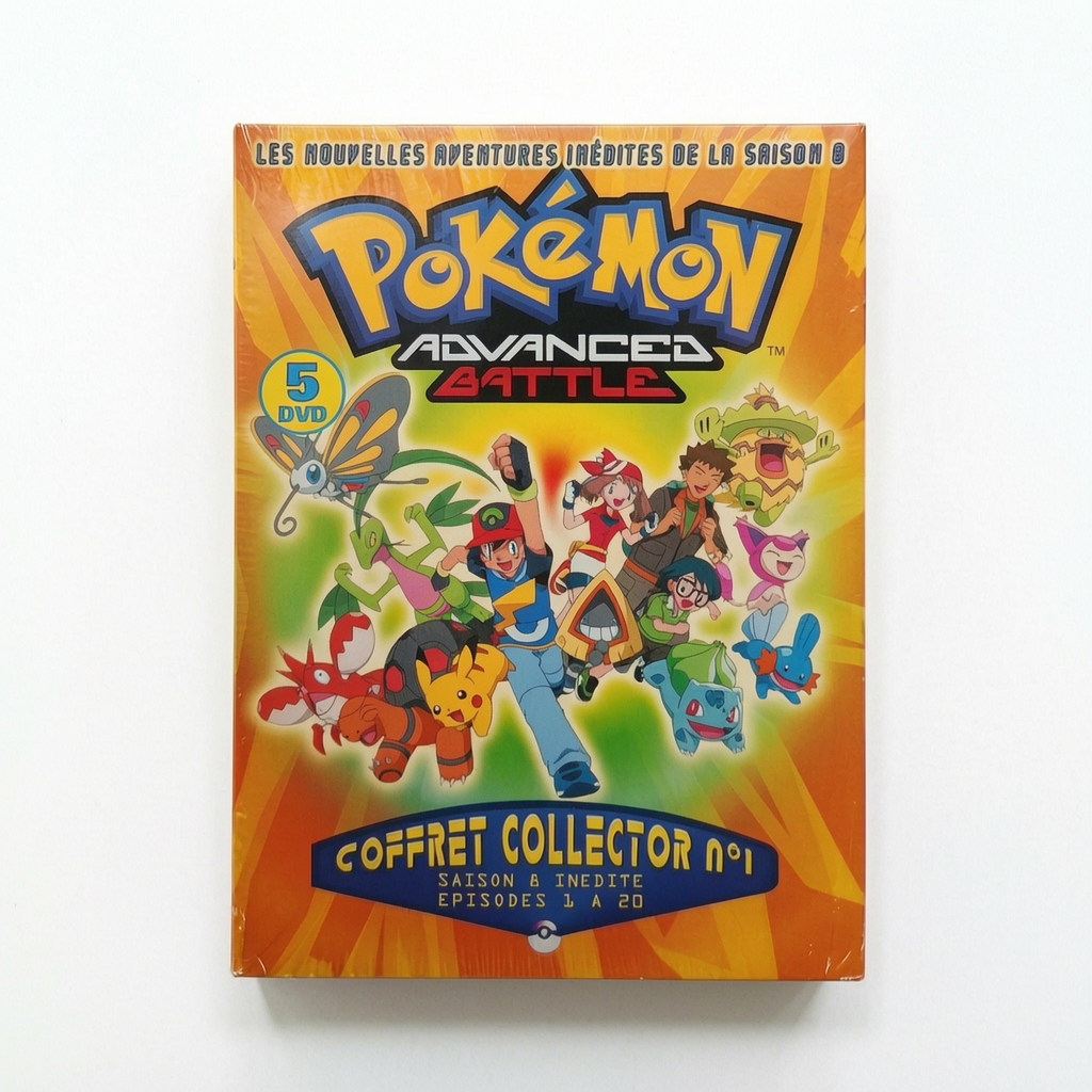 Pokemon Advanced Battle DVD Collector n'1 Neuf Français