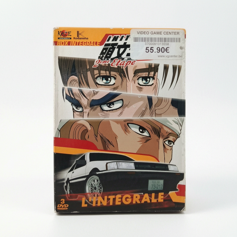 Initial D 2ème Stage DVD Collector Français