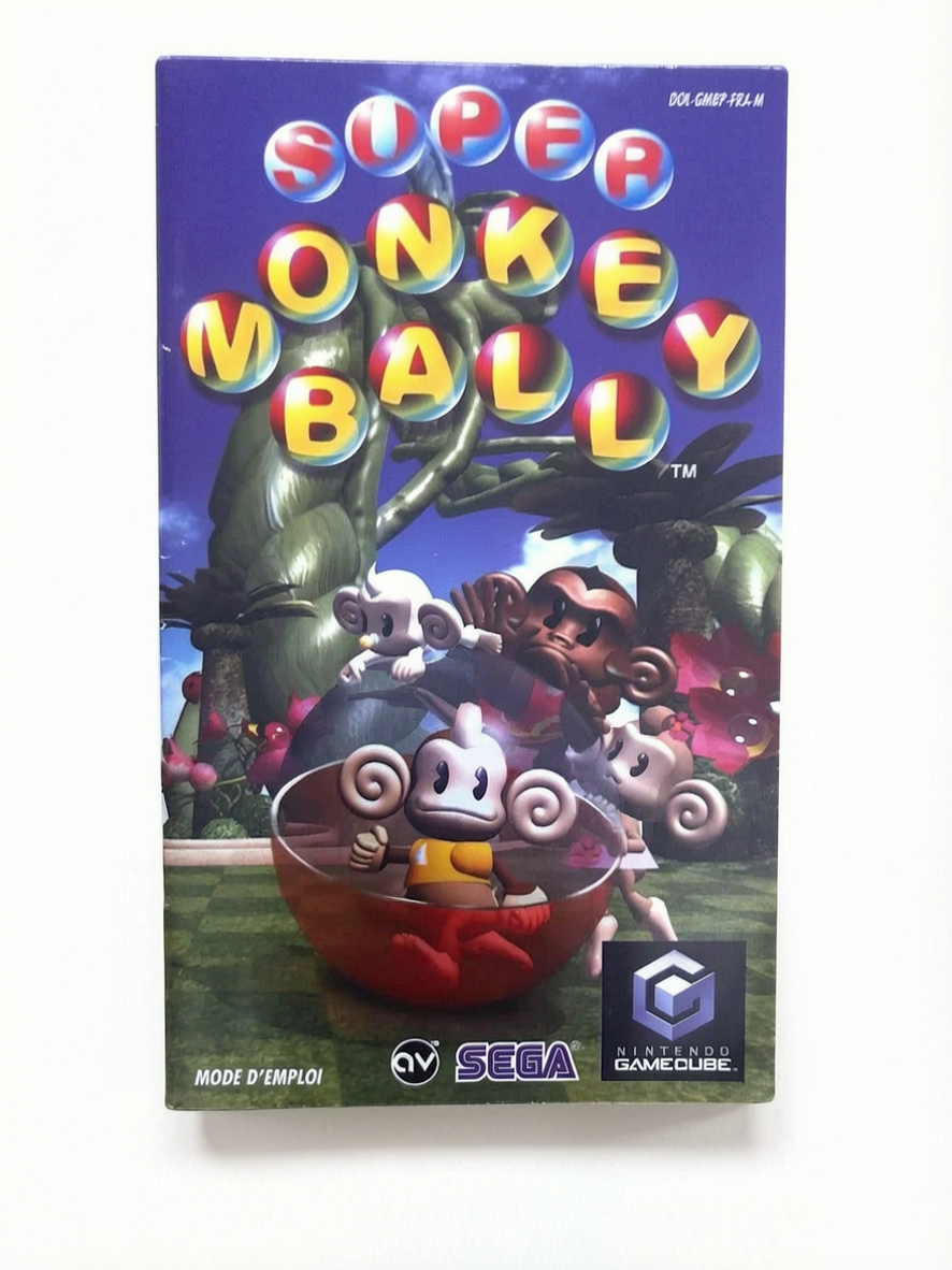 Notice Super Monkey Ball GameCube Complet en Français