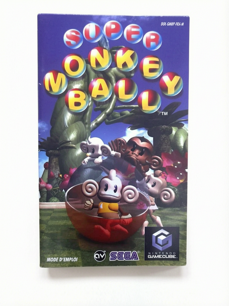 Notice Super Monkey Ball GameCube Complet en Français