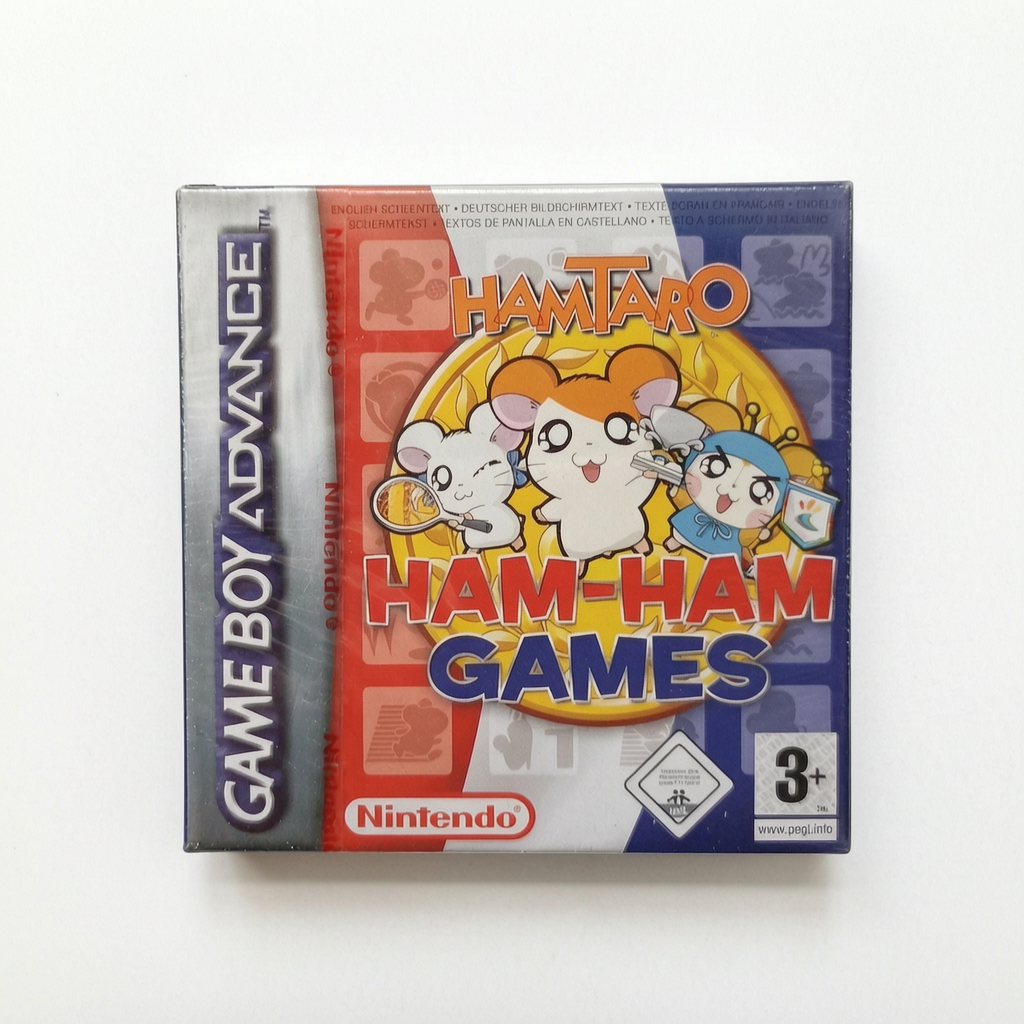 Hamtaro Ham Ham Games Game Boy Advance Neuf Blister FR