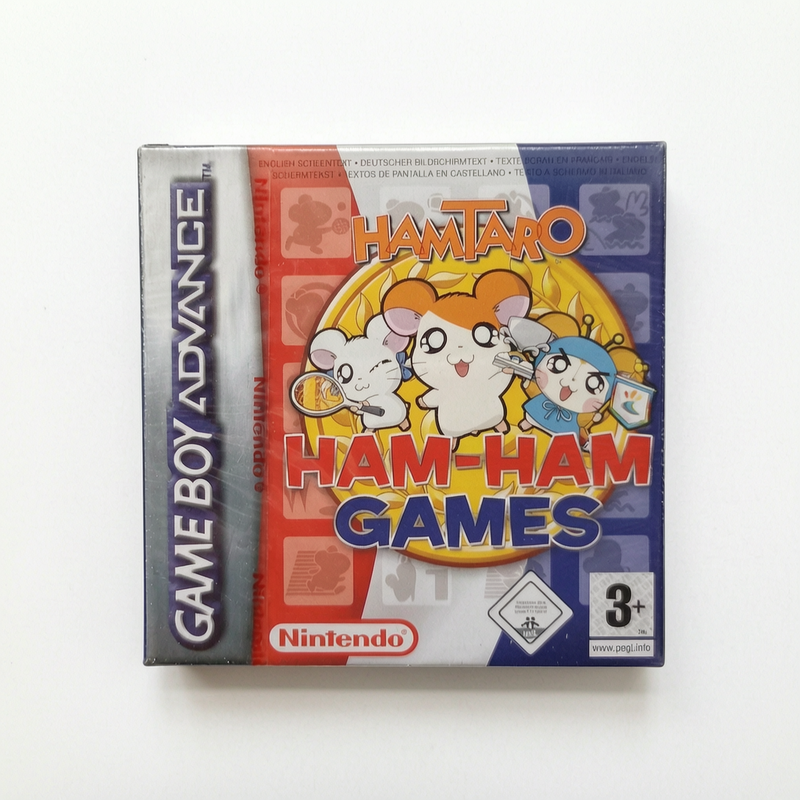 Hamtaro Ham Ham Games Game Boy Advance Neuf Blister FR