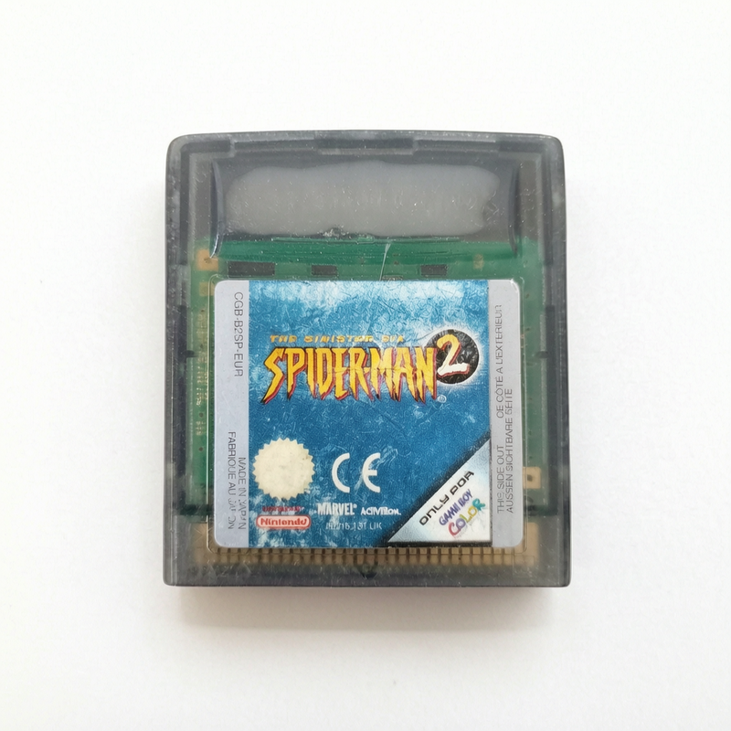 Spider Man 2 The Sinister Six Game Boy Color EUR en Loose