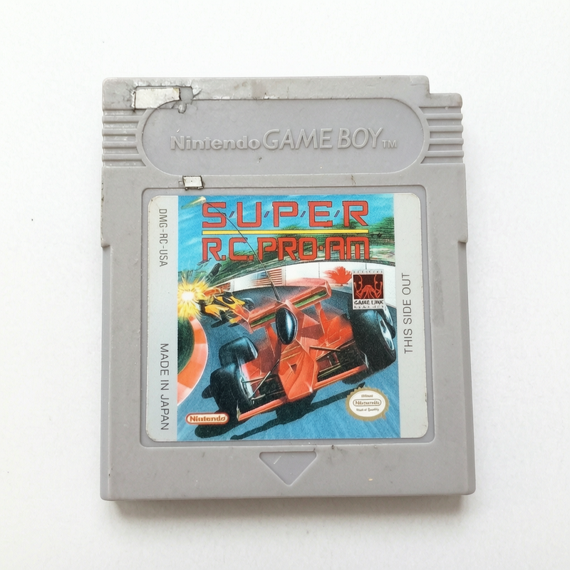 Super RC Pro Am Game Boy Version USA en Loose
