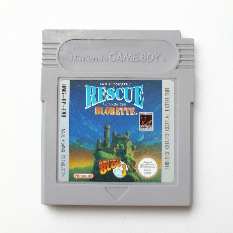 Rescue of Princess Blobette Game Boy EUR en Loose