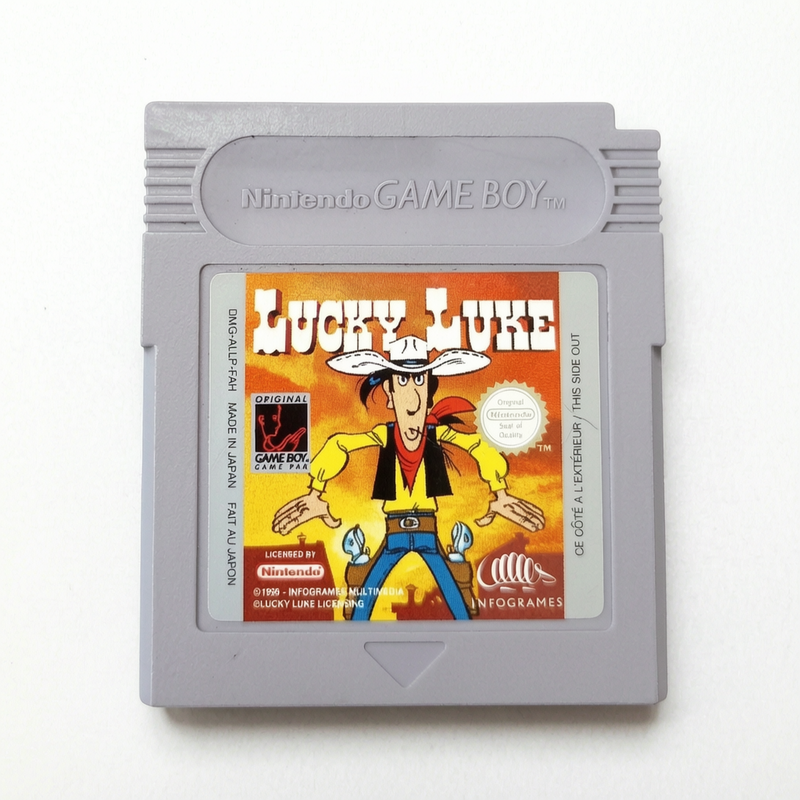 Lucky Luke Game Boy EUR en Loose
