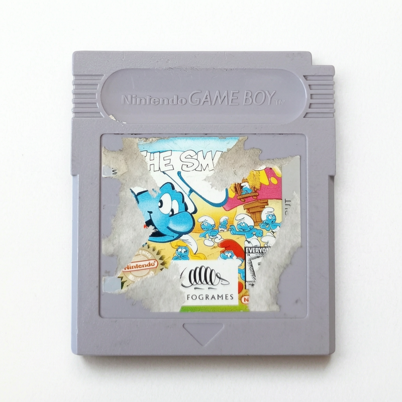 The Smurfs Game Boy EUR en Loose Seconde Vie