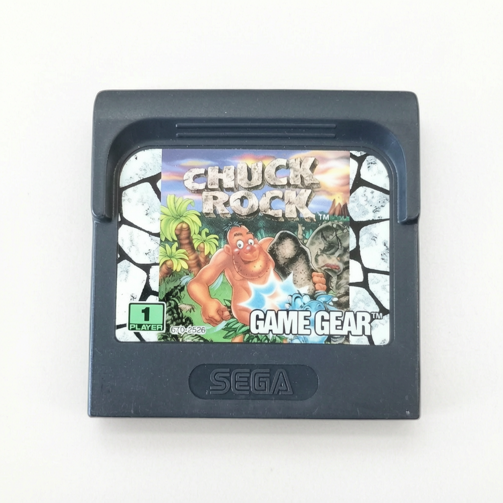 Chuck Rock Sega Game Gear EUR en Loose