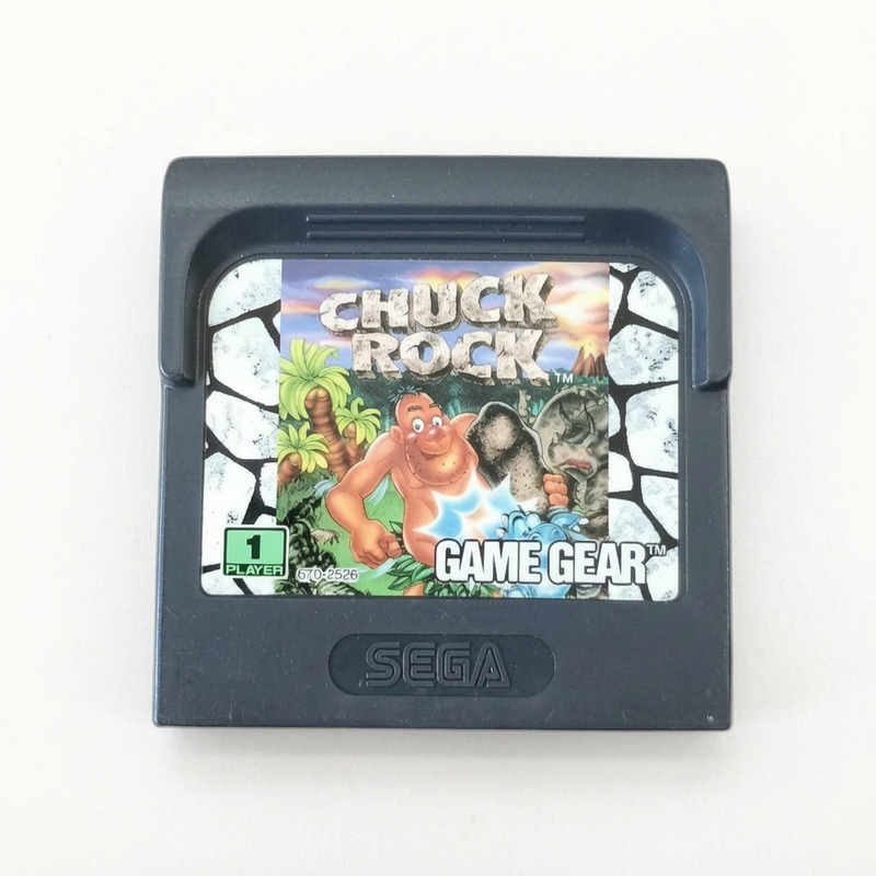 Chuck Rock Sega Game Gear EUR en Loose