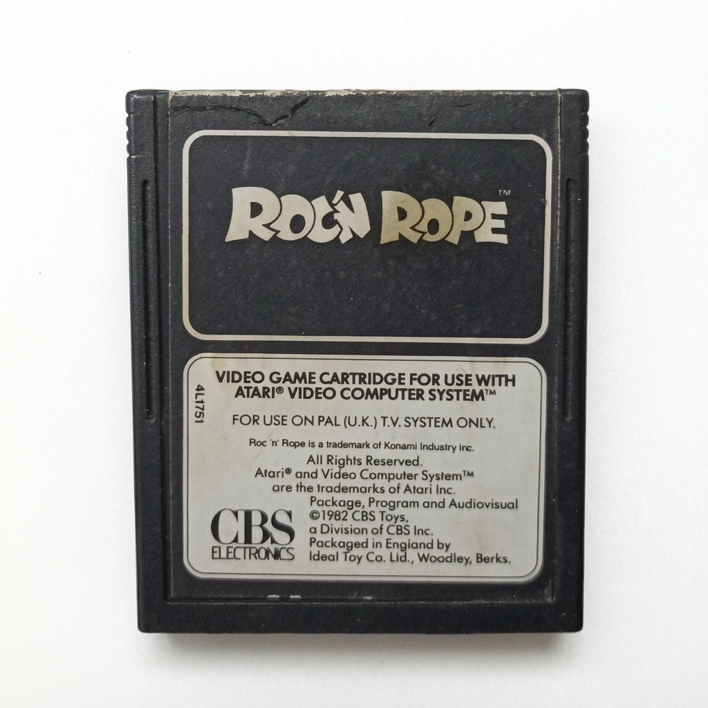 Roc'n Rope Atari 2600 en Loose (seul)
