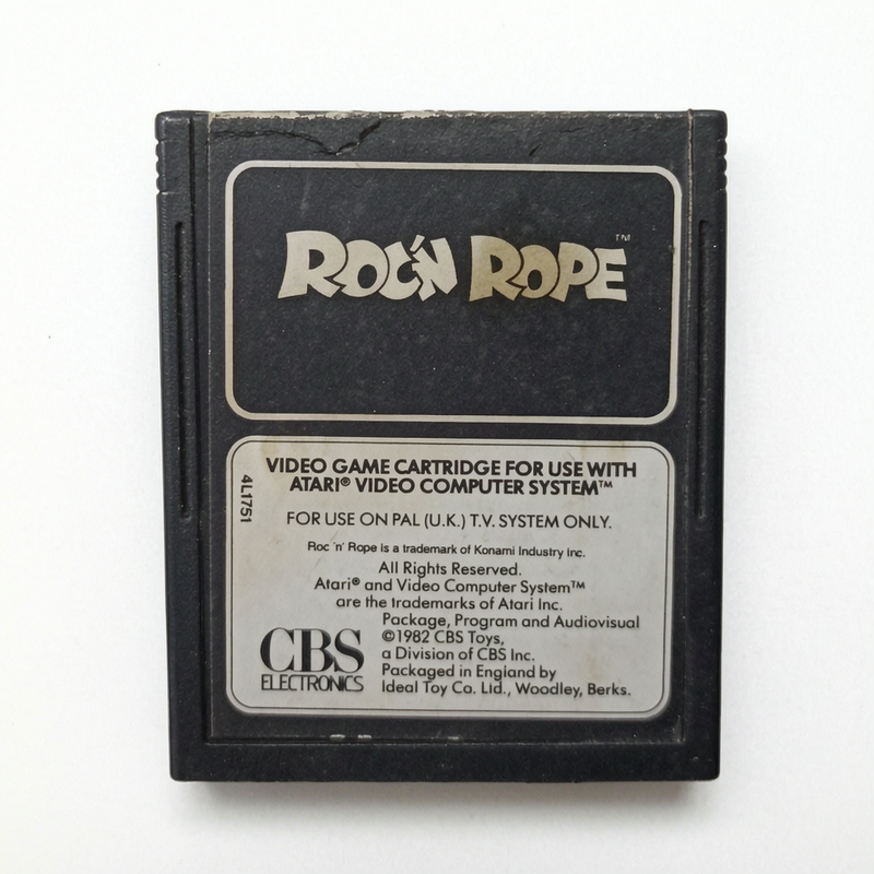 Roc'n Rope Atari 2600 en Loose (seul)