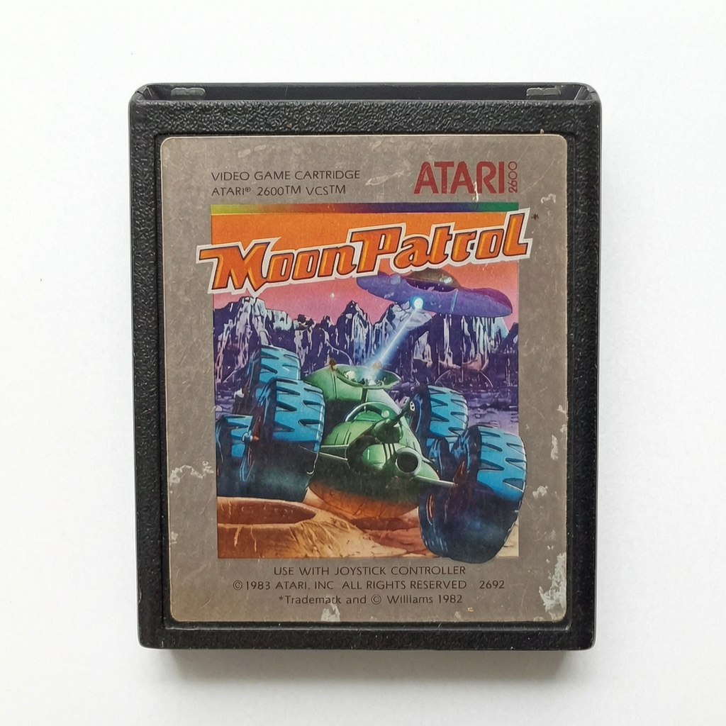 Moon Patrol Atari 2600 en Loose (seul) FRA