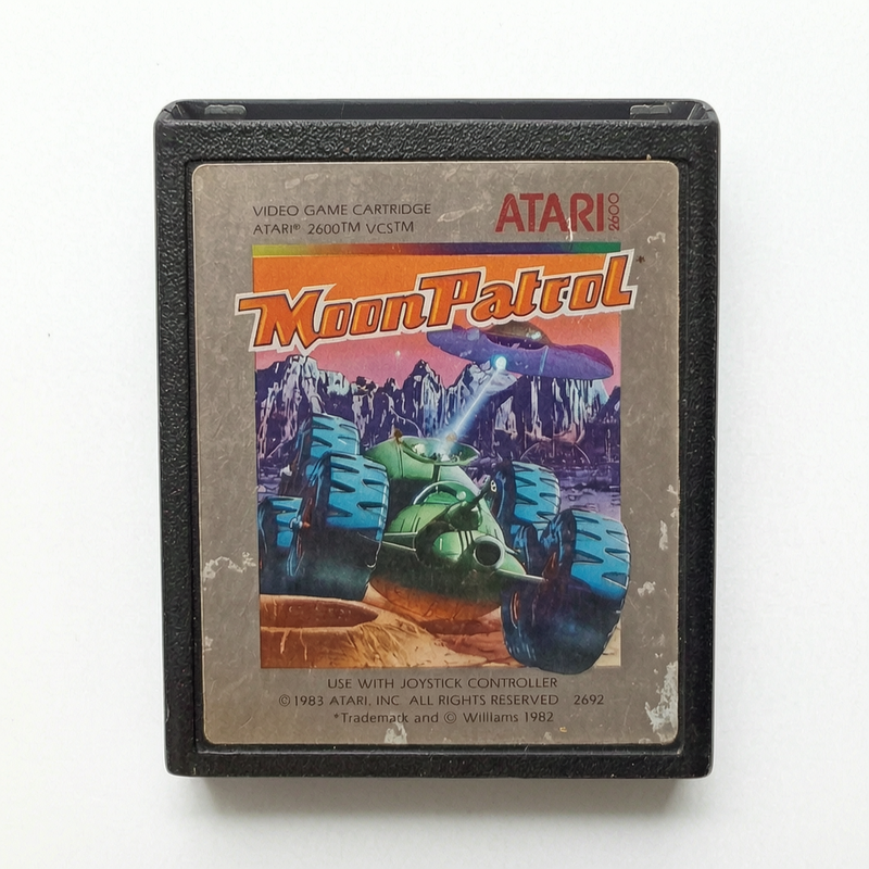 Moon Patrol Atari 2600 en Loose (seul) FRA