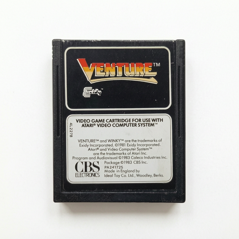 Venture Atari 2600 en Loose (seul) FRA