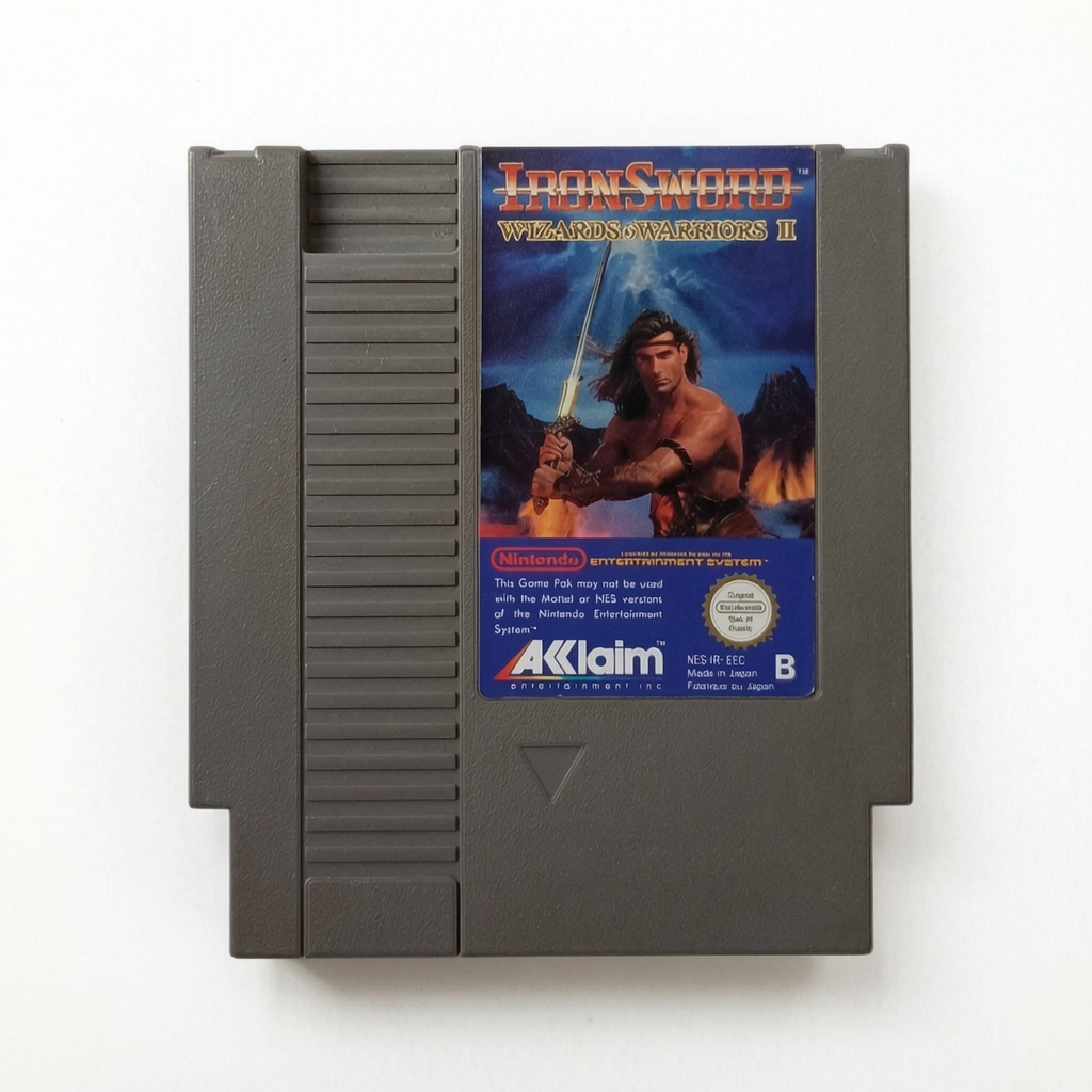 Iron Sword Wizards & Warriors II NES en loose