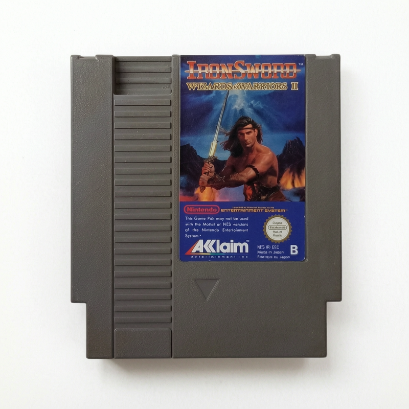 Iron Sword Wizards & Warriors II NES en loose
