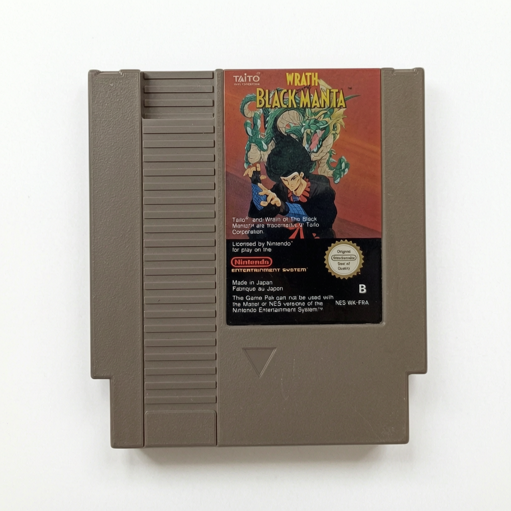 Black Manta NES en loose Version FRA