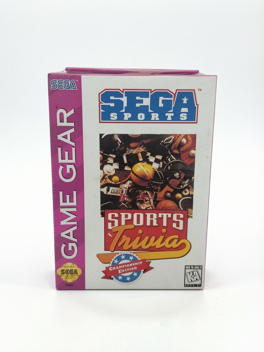 Sport Trivia Game Gear Version USA