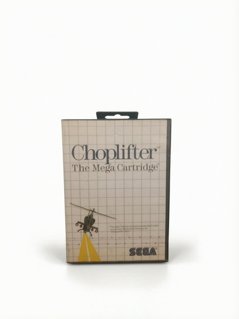 Choplifter Master System Complet en boite