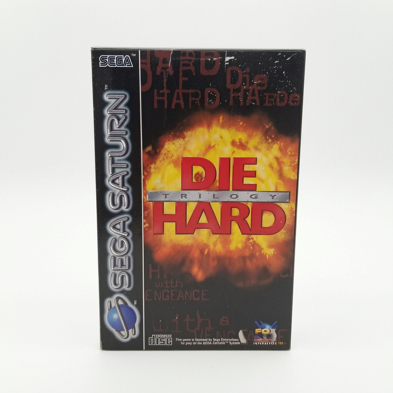 Die Hard Trilogy Sega Saturn Complète FRA